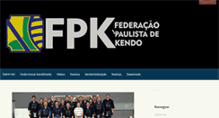 Desktop Screenshot of fpkendo.org.br