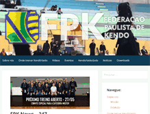 Tablet Screenshot of fpkendo.org.br